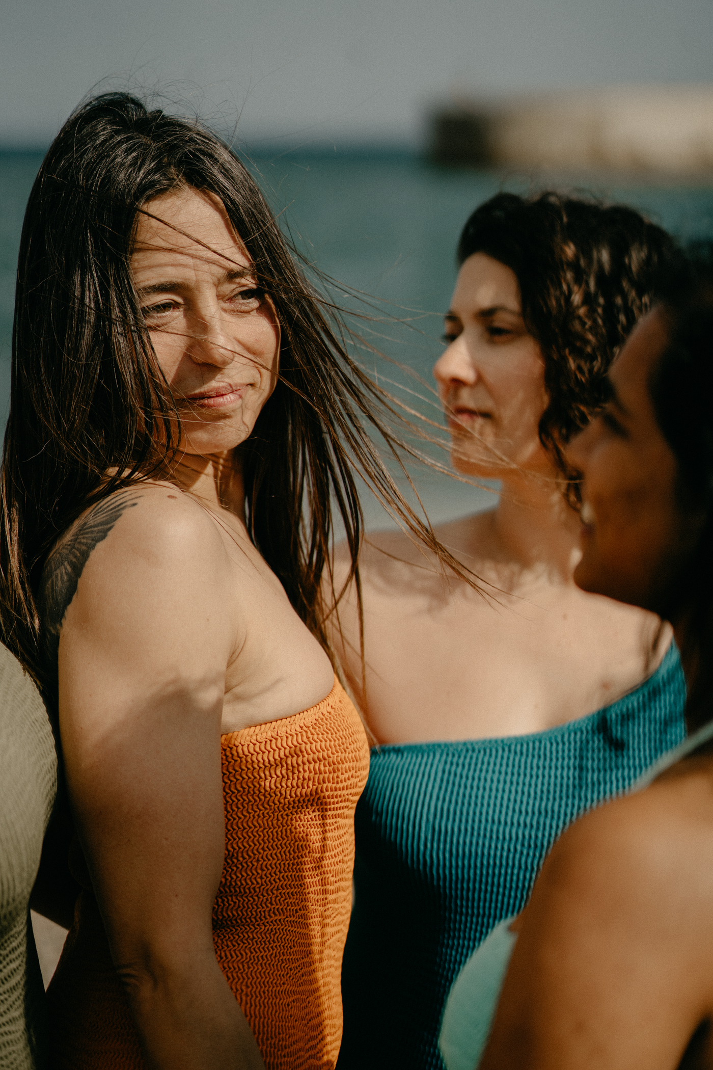 Gemma Bañador Asimetrico Naranja Calamoon Talla Unica One Size 